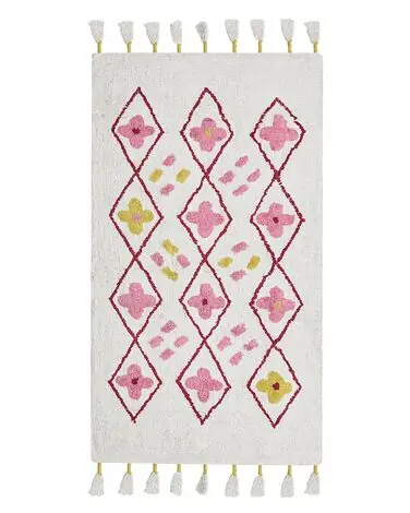 Alfombra infantil CAVUS Blanco 80 x 150 cm Algodón - Accesorios decorativos