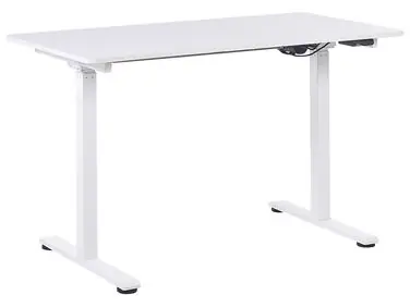 Electric Adjustable Standing Desk GRIFTON White 120 cm 60 cm - Home Office