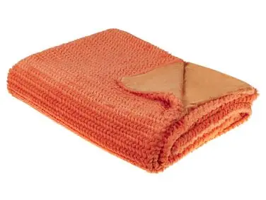 Blanket BJAS 150 x 200 cm Orange - Home Accessories