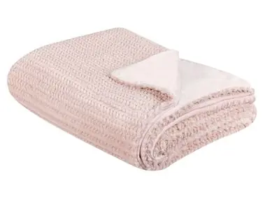 Blanket BJAS 150 x 200 cm Pastel Pink - Home Accessories