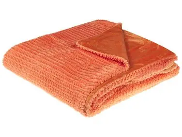 Blanket BJAS 200 x 220 cm Orange - Home Accessories
