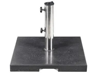 Base para sombrilla CEGGIA Negro Cuadrada 25 kg - Jardín y balcón