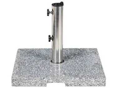 Base para sombrilla CEGGIA Gris Cuadrada 25 kg - Jardín y balcón