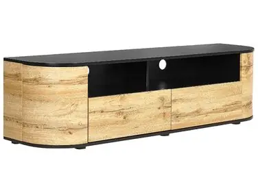 TV Stand JEROME Brown/ Black - Living Room