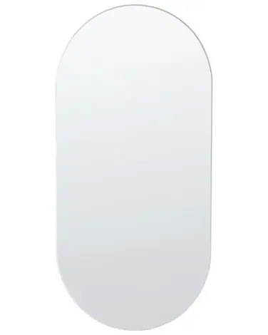 Wall Mirror ALFORTVILLE 40 cm 80 cm Silver - Home Accessories