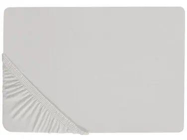 Sábana bajera JANBU Algodón 200 x 200 cm Gris claro - Accesorios decorativos
