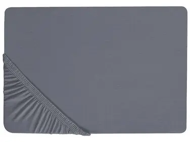 Sábana bajera JANBU Algodón 90 x 200 cm Gris oscuro - Accesorios decorativos