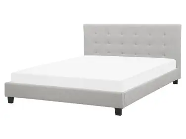 Waterbed Fabric LA ROCHELLE 160 x 200 cm (EU King Size) Light Grey - Bedroom