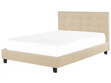 Waterbed Fabric LA ROCHELLE 180 x 200 cm (EU Super King) Beige - Bedroom