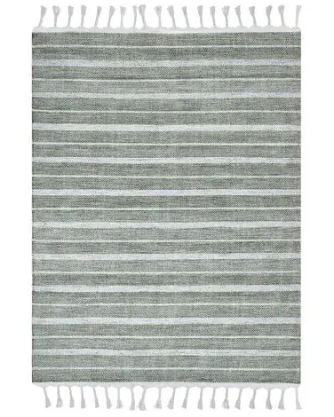 Alfombra BADEMLI Verde oscuro 160 x 230 cm - Accesorios decorativos