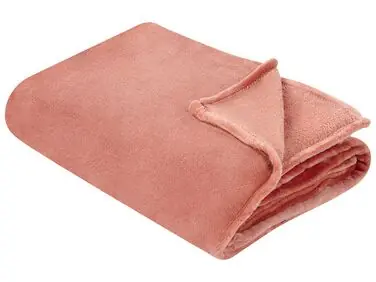 Blanket BAYBURT 200 x 220 cm Red - Home Accessories