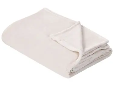 Blanket BAYBURT 150 x 200 cm Off-White