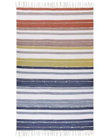 Alfombra de exterior TOZAKLI Multicolor 140 x 200 cm - Accesorios decorativos