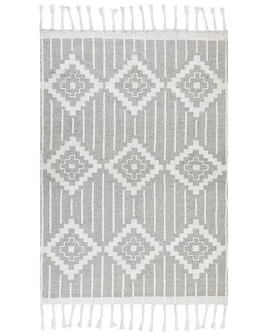 Alfombra de exterior TABIAT Gris 160 x 230 cm - Accesorios decorativos