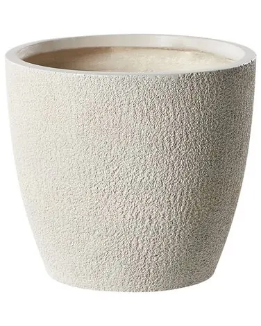 Plant Pot KANNIA 36 cm Off-White