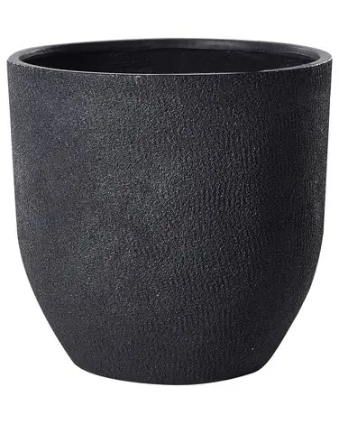 Plant Pot KANNIA 55 cm Graphite Grey - Garden & Balcony