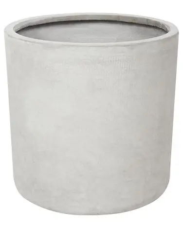 Plant Pot MESSENE 41 cm Light Grey - Garden & Balcony