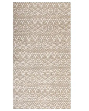 Alfombra ATIMA Beige 80 x 150 cm Yute - Accesorios decorativos