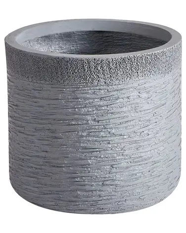 Plant Pot SAMOS 26 cm Grey - Garden & Balcony