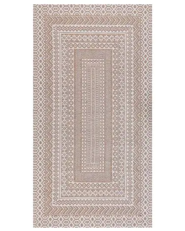 Alfombra BAGLAR Blanco 80 x 150 cm Yute - Accesorios decorativos