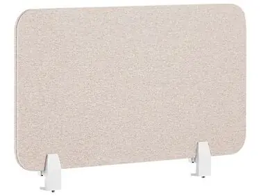 Desk Screen WALLY 72 x 40 cm Beige - Home Office