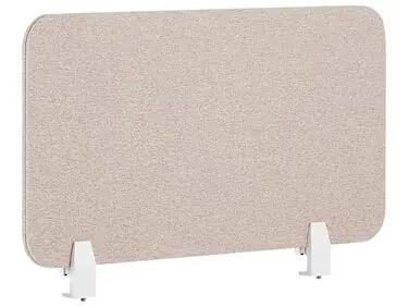 Divisor de escritorio WALLY 80 x 40 cm Beige - Oficina