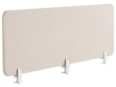 Divisor de escritorio WALLY 180 x 40 cm Beige - Oficina