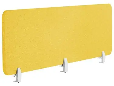 Divisor de escritorio WALLY 180 x 40 cm Amarillo - Oficina