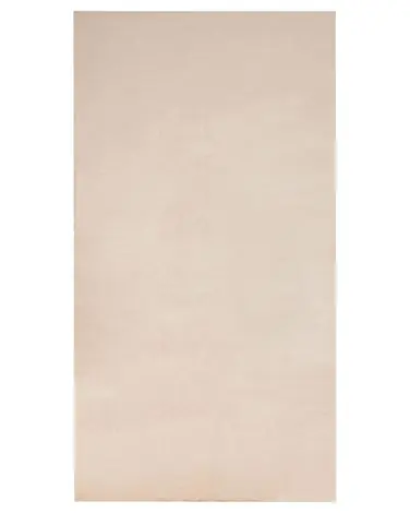 Alfombra de pelo sintético MIRPUR Beige 80 x 150 cm - Accesorios decorativos