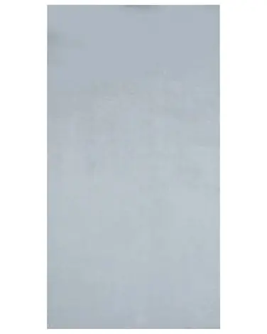 Alfombra de pelo sintético MIRPUR Gris claro 80 x 150 cm - Accesorios decorativos