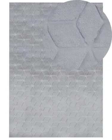 Alfombra de pelo sintético THATTA Gris 160 x 230 cm - Accesorios decorativos