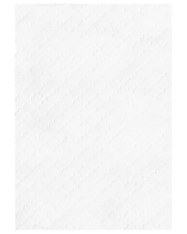 Alfombra de pelo sintético GHARO Blanco 160 x 230 cm - Accesorios decorativos