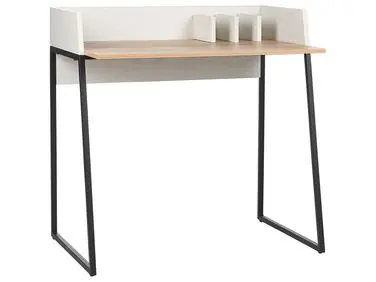 Home Office Desk ANAH White 90 cm 60 cm
