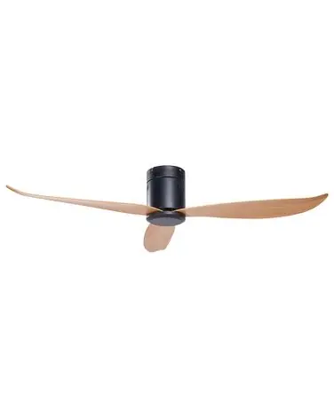 Ventilador de techo MALAD con mando Negro - Accesorios decorativos