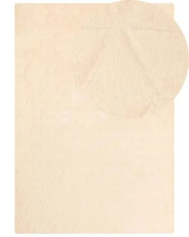 Alfombra de pelo sintético THATTA Beige 160 x 230 cm - Accesorios decorativos