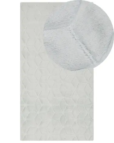 Alfombra de pelo sintético THATTA Gris claro 80 x 150 cm - Accesorios decorativos