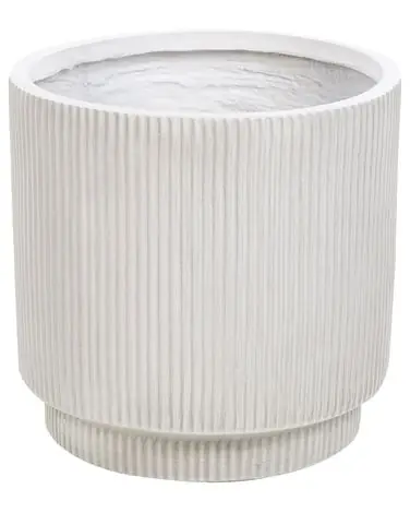 Plant Pot DARIA 37 cm Off-White