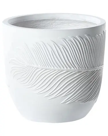 Plant Pot FTERO 28 cm Off-White