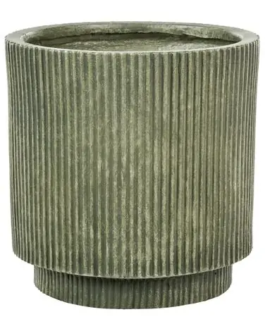 Plant Pot DARIA 30 cm Olive Green - Garden & Balcony
