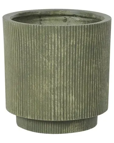 Plant Pot DARIA 37 cm Olive Green - Garden & Balcony