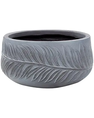 Plant Pot FTERO 25 cm Grey - Garden & Balcony