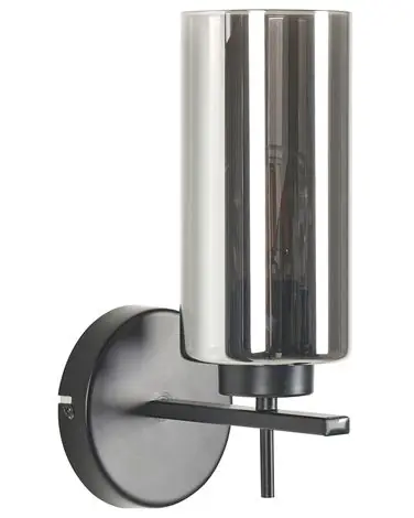 Wall Lamp PURIRI Black Metal - Home Accessories