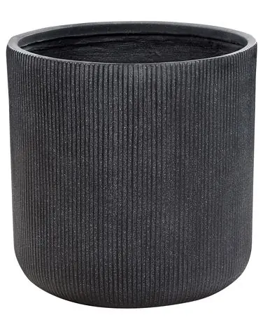 Plant Pot OREOI 55 cm Graphite Grey - Garden & Balcony