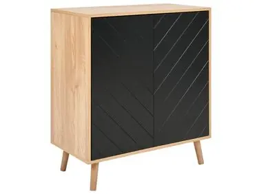 Cabinet BRISTOW Black - Living Room
