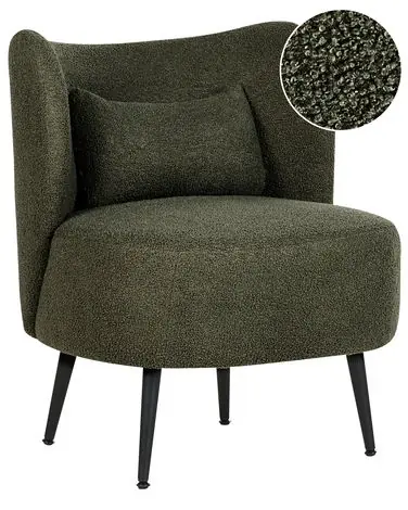Armchair OTSBY Boucle Dark Green - Living Room