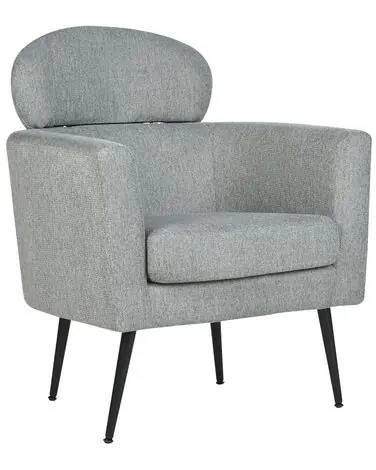 Armchair SOBY Fabric Grey - Living Room