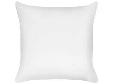 Bed Pillow TRIGLAV Low Polyester 80 x 80 cm White - Home Accessories