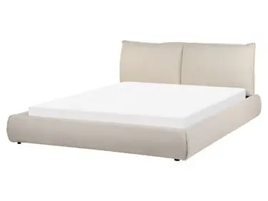 Waterbed Fabric VINAY 160 x 200 cm (EU King Size) Beige - Bedroom