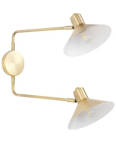 Wall Lamp KADASSA Gold Metal Adjustable - Home Accessories