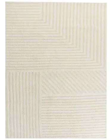 Alfombra ABEGUM Beige 300 x 400 cm Lana - Accesorios decorativos